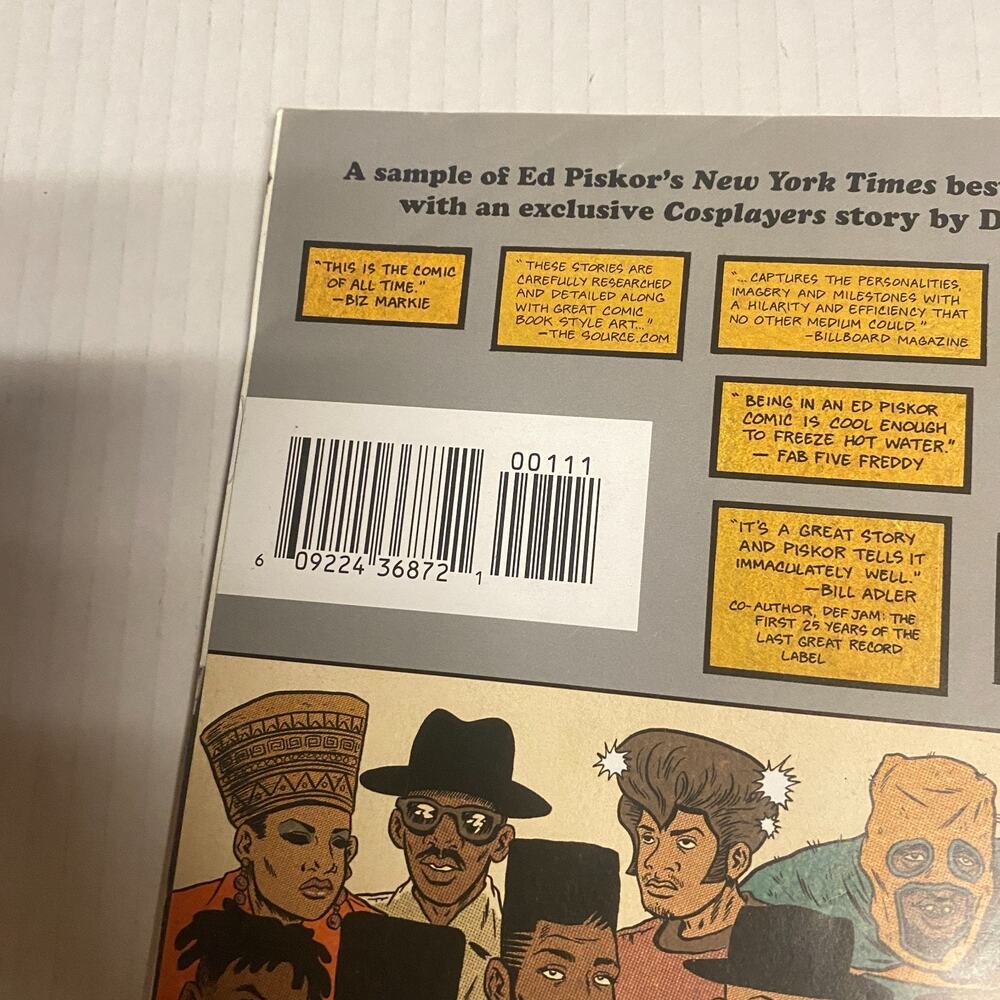 Hip Hop Family Tree Three-In-One Free Comic Book Day ED Piskor - Picture 9 of 9
